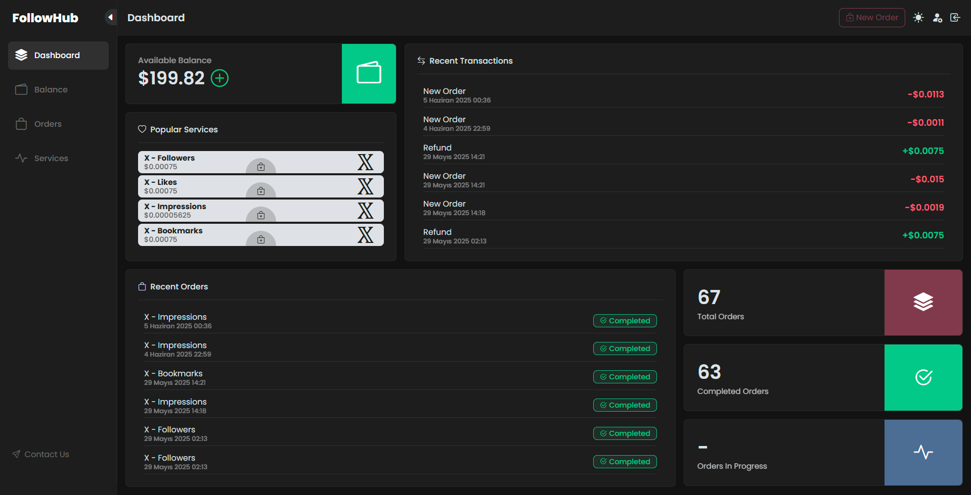 Dashboard Picture
